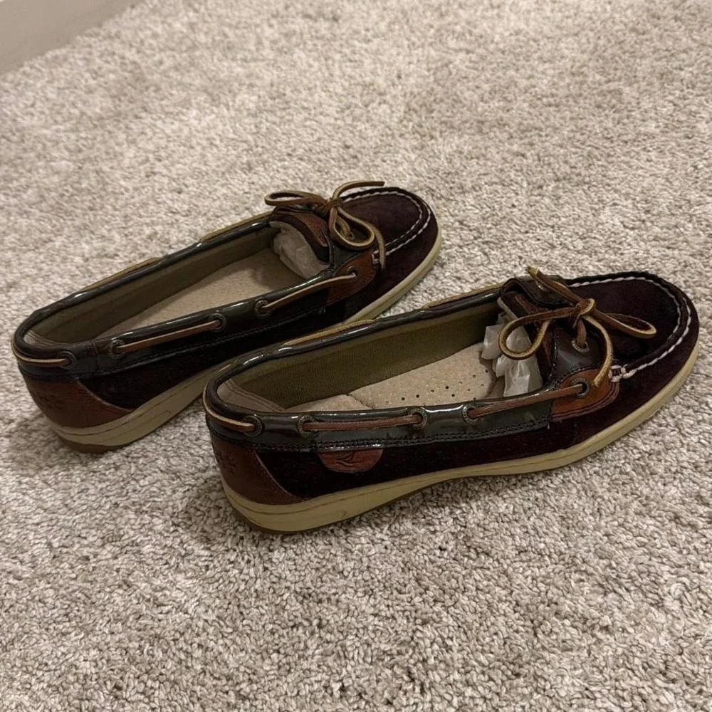 Sperry Leather Top-Sider Boat Shoes | Brown | 7M